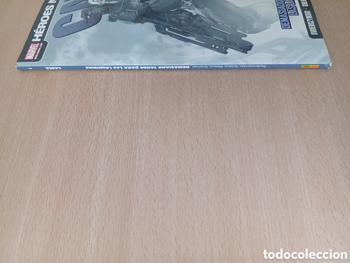 C&oacute;mics: CABLE/ 4. DEMASIADO TARDE PARA LAS L&Aacute;GRIMAS - Foto 8