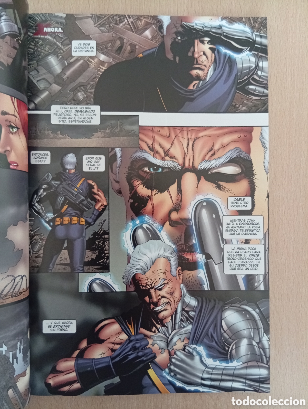 C&oacute;mics: CABLE/ 4. DEMASIADO TARDE PARA LAS L&Aacute;GRIMAS - Foto 15