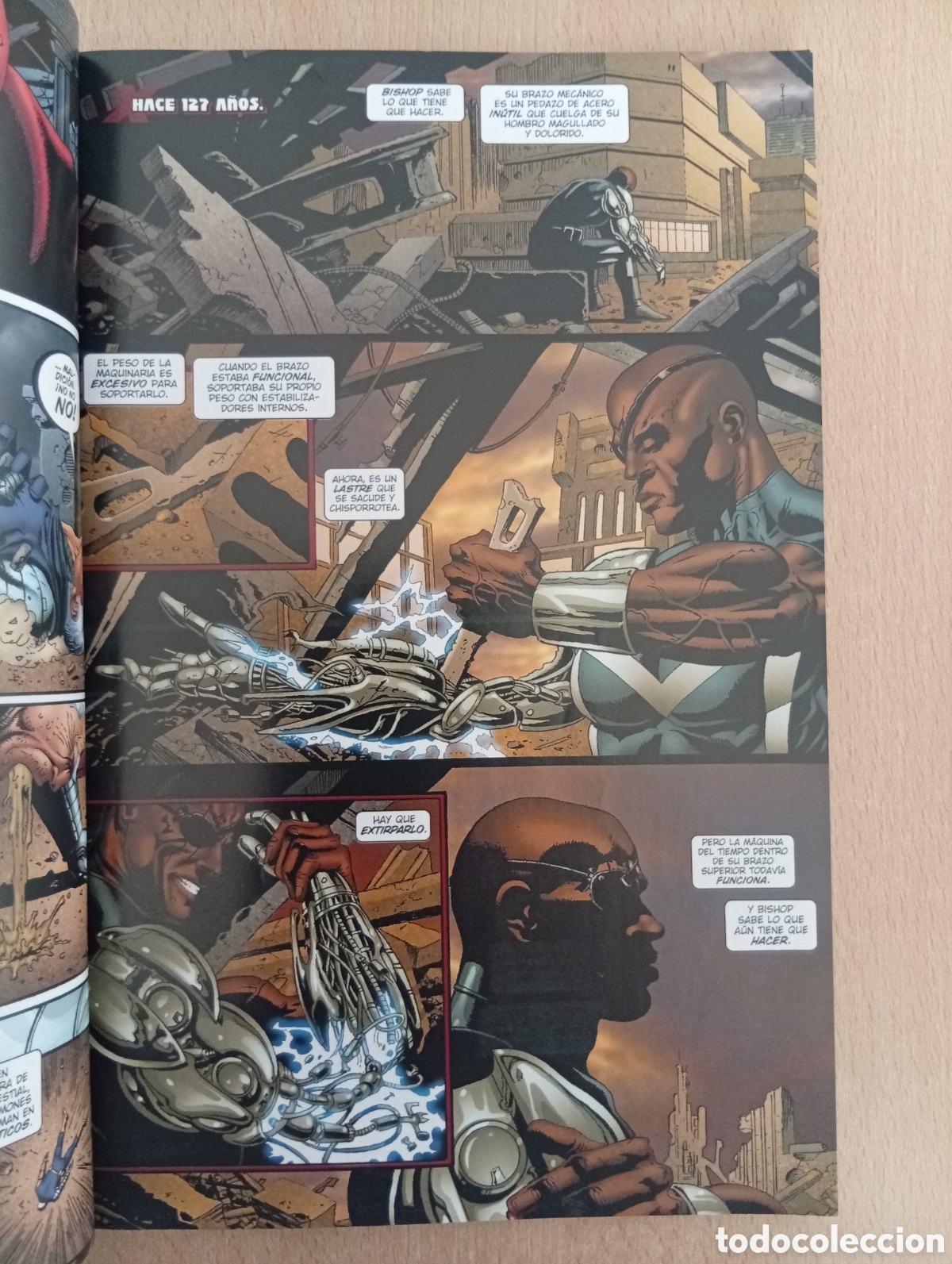 C&oacute;mics: CABLE/ 4. DEMASIADO TARDE PARA LAS L&Aacute;GRIMAS - Foto 16