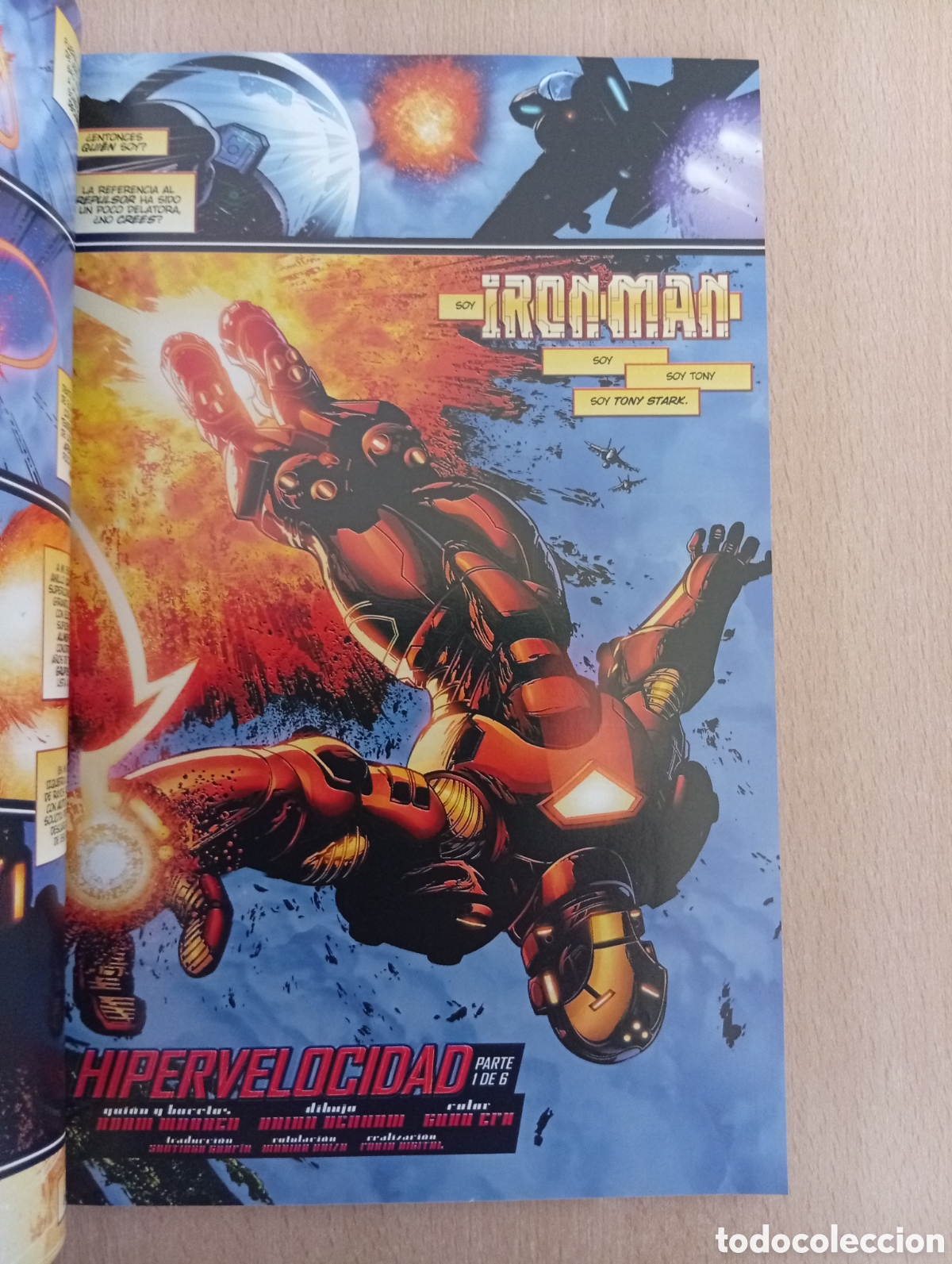 C&oacute;mics: IRON MAN. HIPERVELOCIDAD - Foto 9