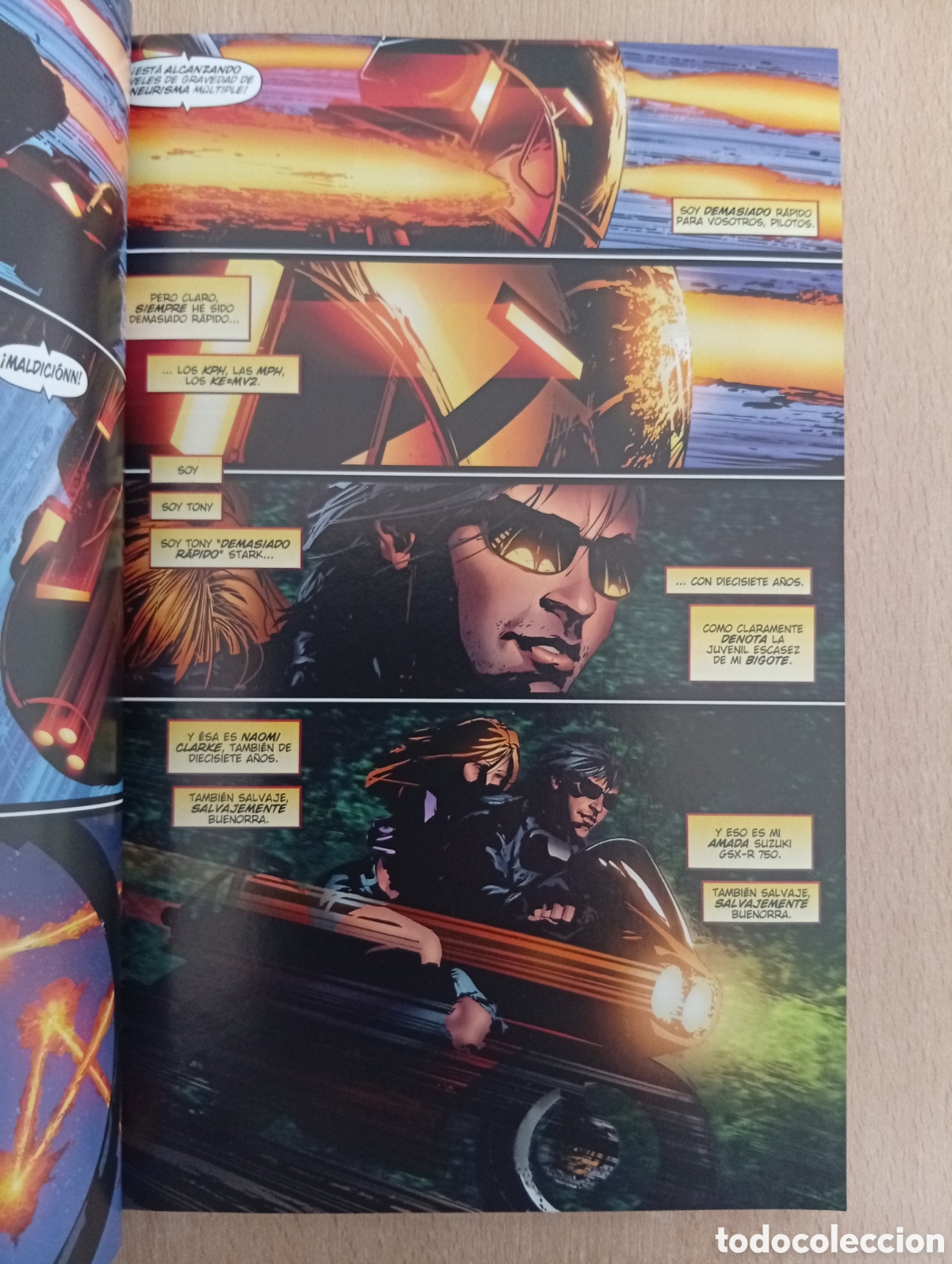 C&oacute;mics: IRON MAN. HIPERVELOCIDAD - Foto 12