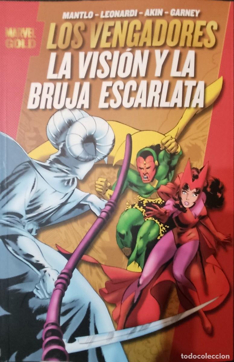 C&oacute;mics: Marvel Gold. Los Vengadores: La Visi&oacute;n y la Bruja Escarlata - Foto 1