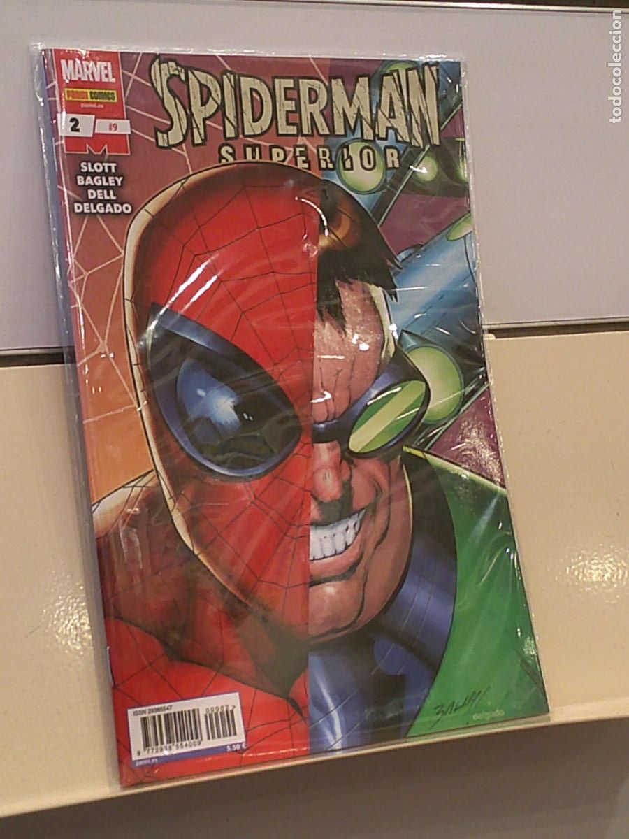 C&oacute;mics: SPIDERMAN SUPERIOR N&ordm; 2-9 MARVEL - PANINI - Foto 1