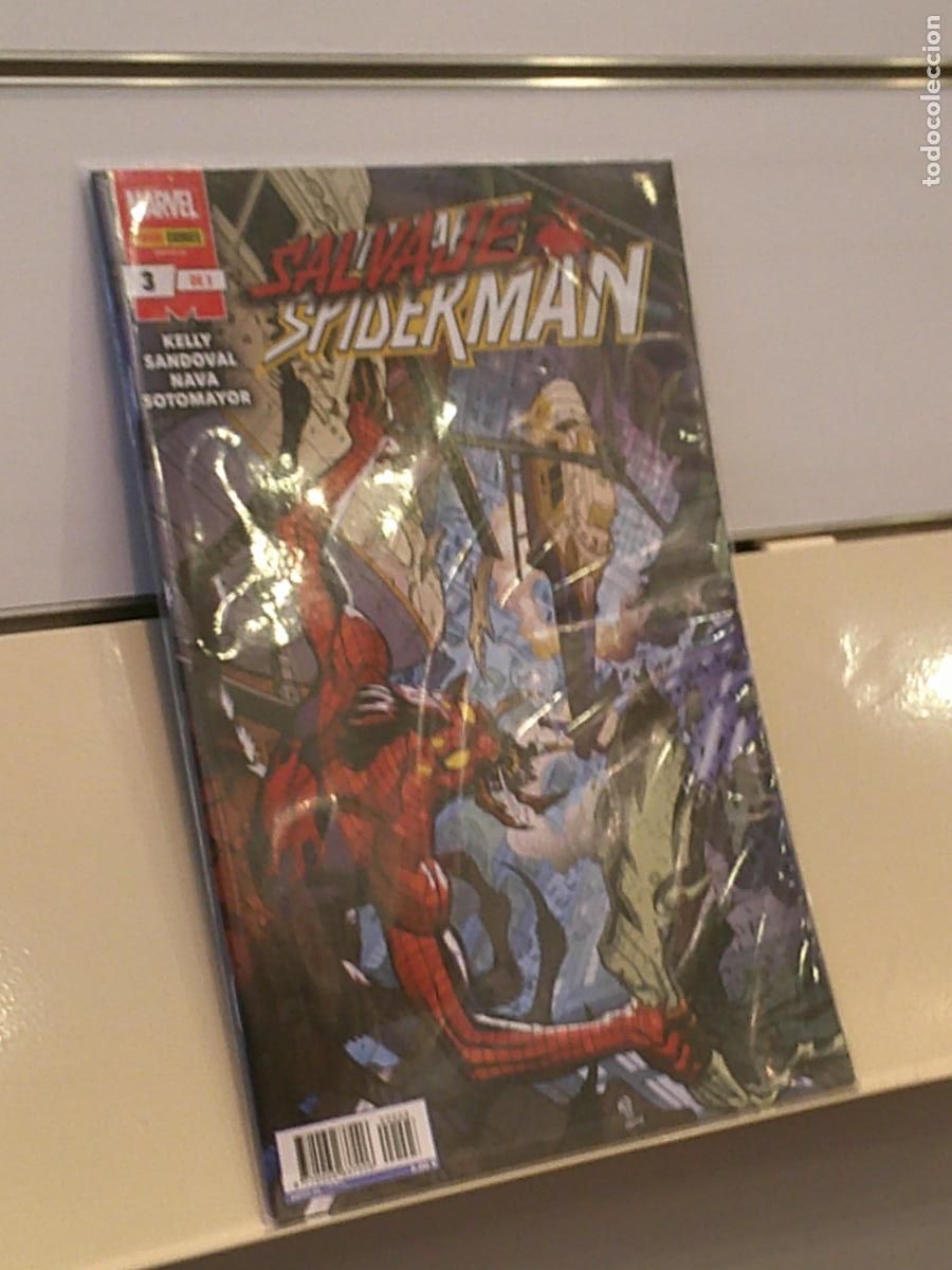 C&oacute;mics: SALVAJE SPIDERMAN N&ordm; 3 DE 3 MARVEL - PANINI - Foto 1