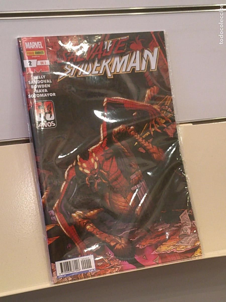 C&oacute;mics: SALVAJE SPIDERMAN N&ordm; 2 DE 3 MARVEL - PANINI - Foto 1