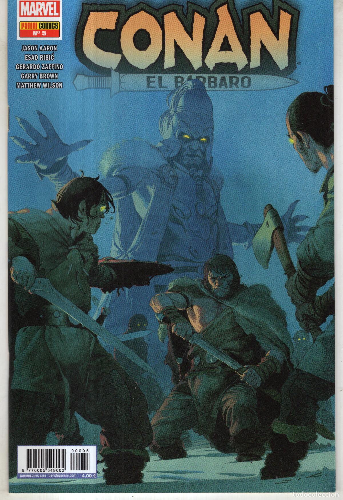 C&oacute;mics: CONAN EL BARBARO N&ordm; 5 - PANINI - ESTADO EXCELENTE - Foto 1