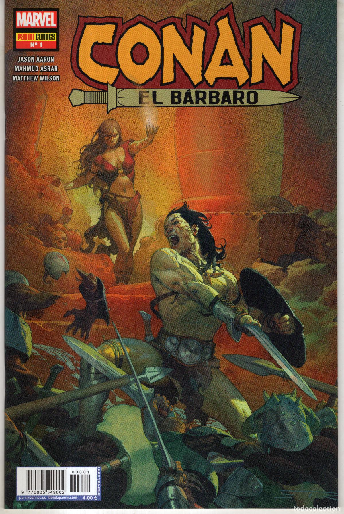 C&oacute;mics: CONAN EL BARBARO N&ordm; 1 - PANINI - ESTADO EXCELENTE - Foto 1