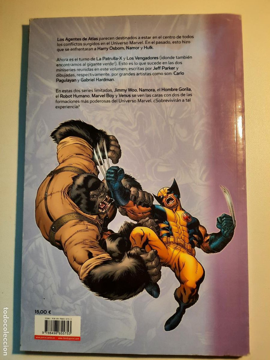 C&oacute;mics: AGENTES DE ATLAS N&ordm; 3 ED. PANINI - Foto 3