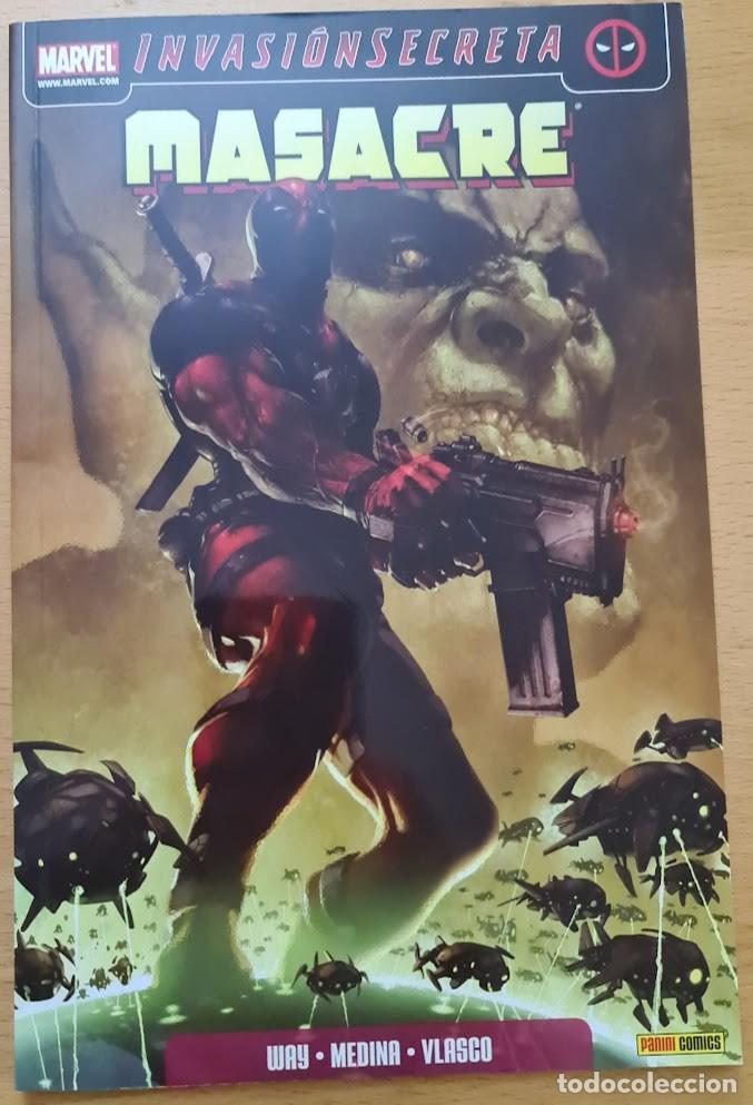 C&oacute;mics: MASACRE 1. INVASI&Oacute;N SECRETA. PANINI - Foto 1