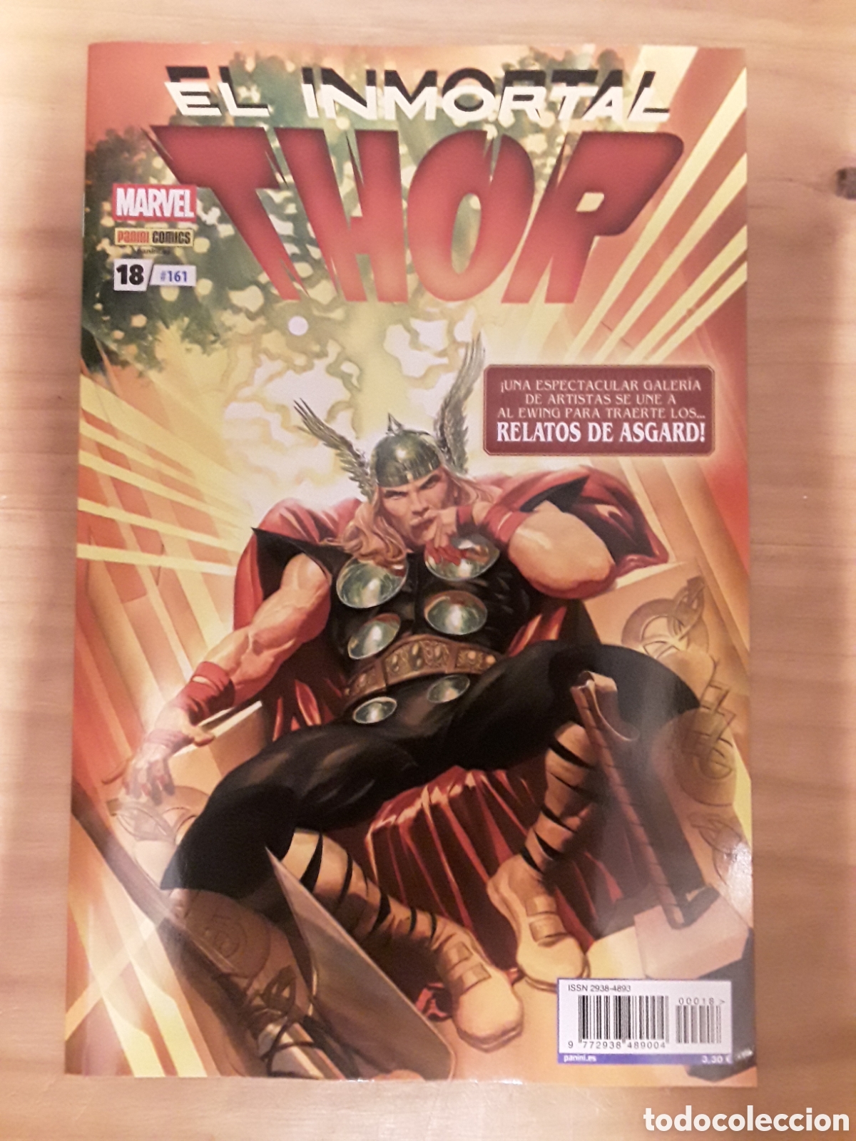 C&oacute;mics: El inmortal Thor 18 / 161 (grapa) - Panini / Marvel - Foto 1