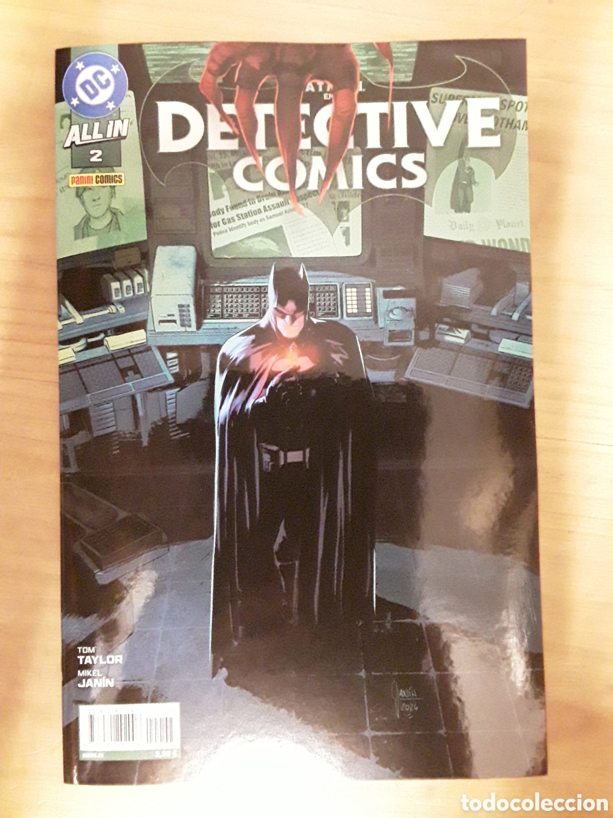 C&oacute;mics: All in Detective comics 2 - Taylor, Jan&iacute;n - Panini / DC - Foto 1