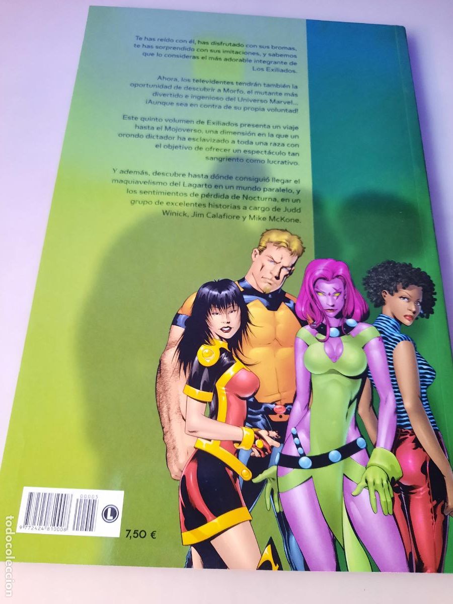 C&oacute;mics: LOS EXILIADOS:EN EL MOJOVERSO N&ordm; 5 - ED. PANINI - Foto 3