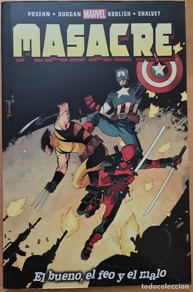 C&oacute;mics: MASACRE 17. EL BUENO, EL FEO Y EL MALO. PANINI - Foto 1