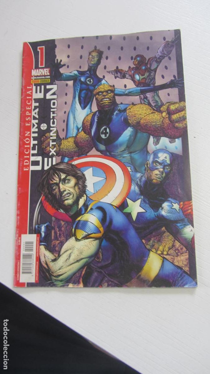C&oacute;mics: UltimaT&eacute; Extintion. n&ordm; 1 Panini. Edici&oacute;n especial ARX77 - Foto 1
