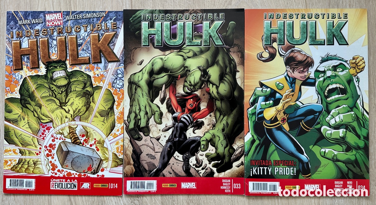 C&oacute;mics: C&oacute;mics Indestructible Hulk: 14 33 y 34 - Foto 1