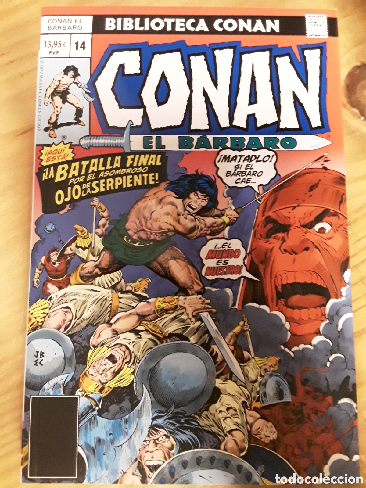 Comics: Biblioteca Conan. Conan el B&aacute;rbaro 14 1977-78 - Panini