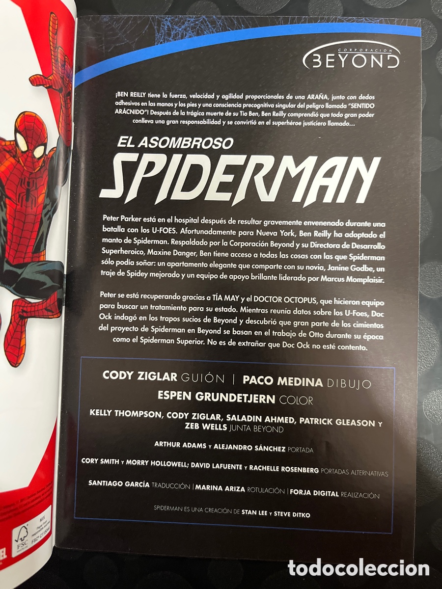 C&oacute;mics: EL ASOMBROSO SPIDERMAN VOL.7 N.202 / 52 BEYOND ( 2006/... ) - Foto 3
