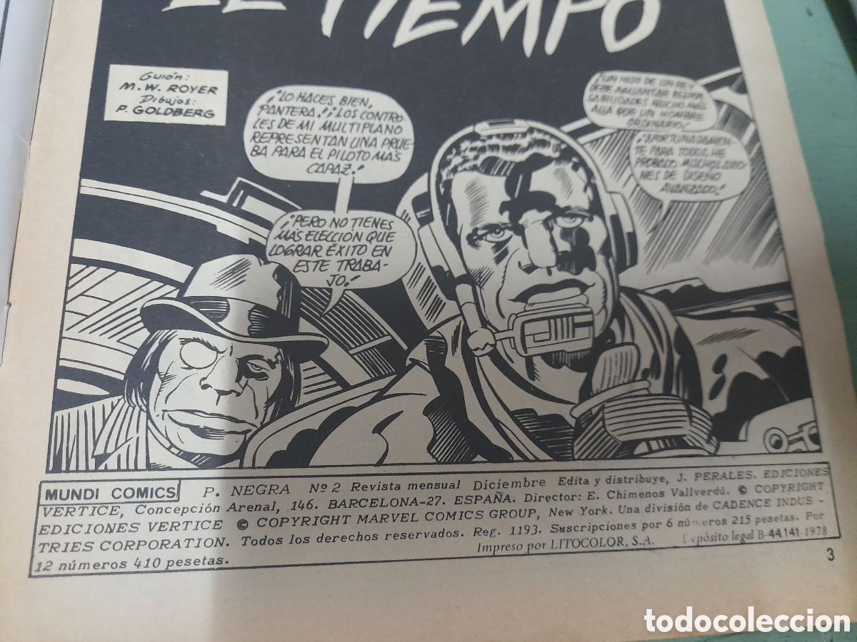 C&oacute;mics: La Pantera Negra Volumen 1 n 2 - Foto 9