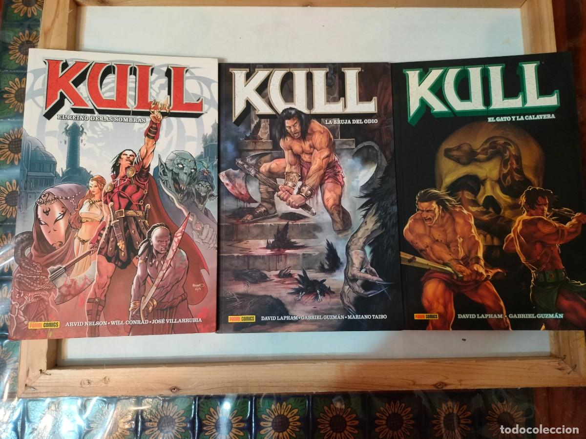 C&oacute;mics: KULL PANINI.3 VOLUMENES COLECCI&Oacute;N COMPLETA. - Foto 1