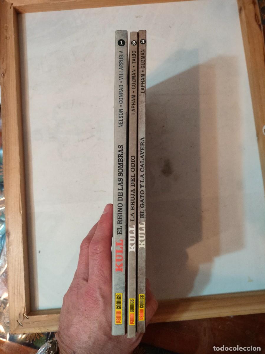 C&oacute;mics: KULL PANINI.3 VOLUMENES COLECCI&Oacute;N COMPLETA. - Foto 3