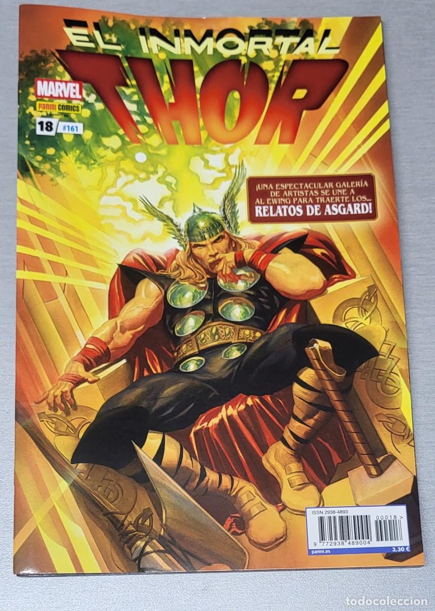 C&oacute;mics: EL INMORTAL THOR VOL 8 N&ordm; 18 / 161 / MARVEL - PANINI - Foto 1