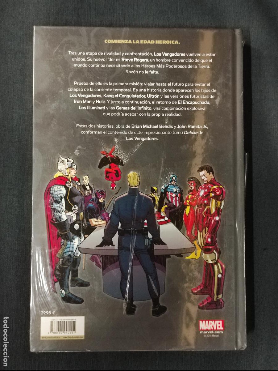 C&oacute;mics: PRECINTADO - MARVEL DELUXE - LOS VENGADORES - LA EDAD HEROICA - PANINI - - Foto 2