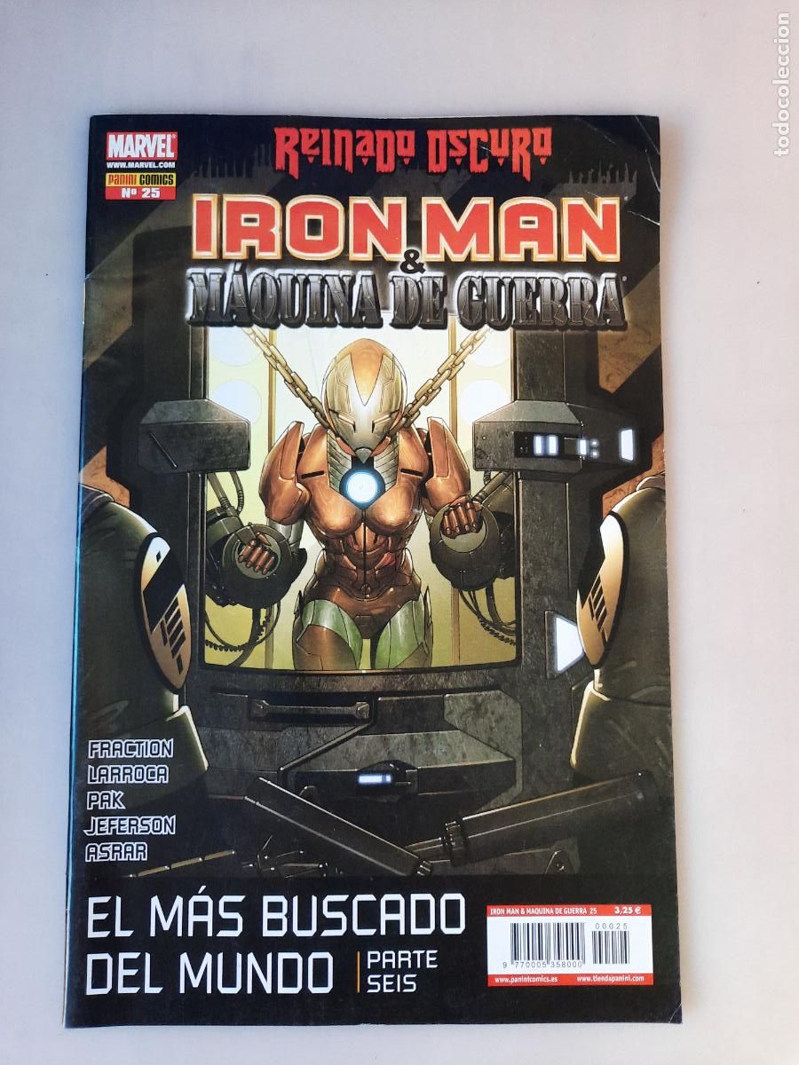 C&oacute;mics: IRON MAN N&ordm; 25 - ED. PANINI - Foto 1