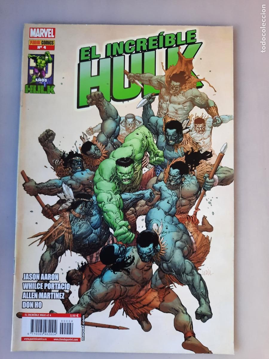 C&oacute;mics: EL INCRE&Iacute;BLE HULK N&ordm; 4 - V.2 - ED. PANINI - Foto 1