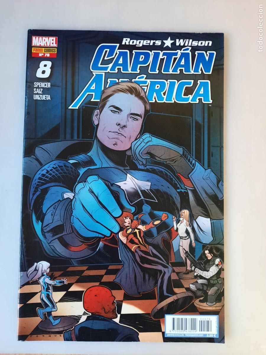 C&oacute;mics: CAPIT&Aacute;N AM&Eacute;RICA N&ordm; 79 - ED. PANINI - Foto 1