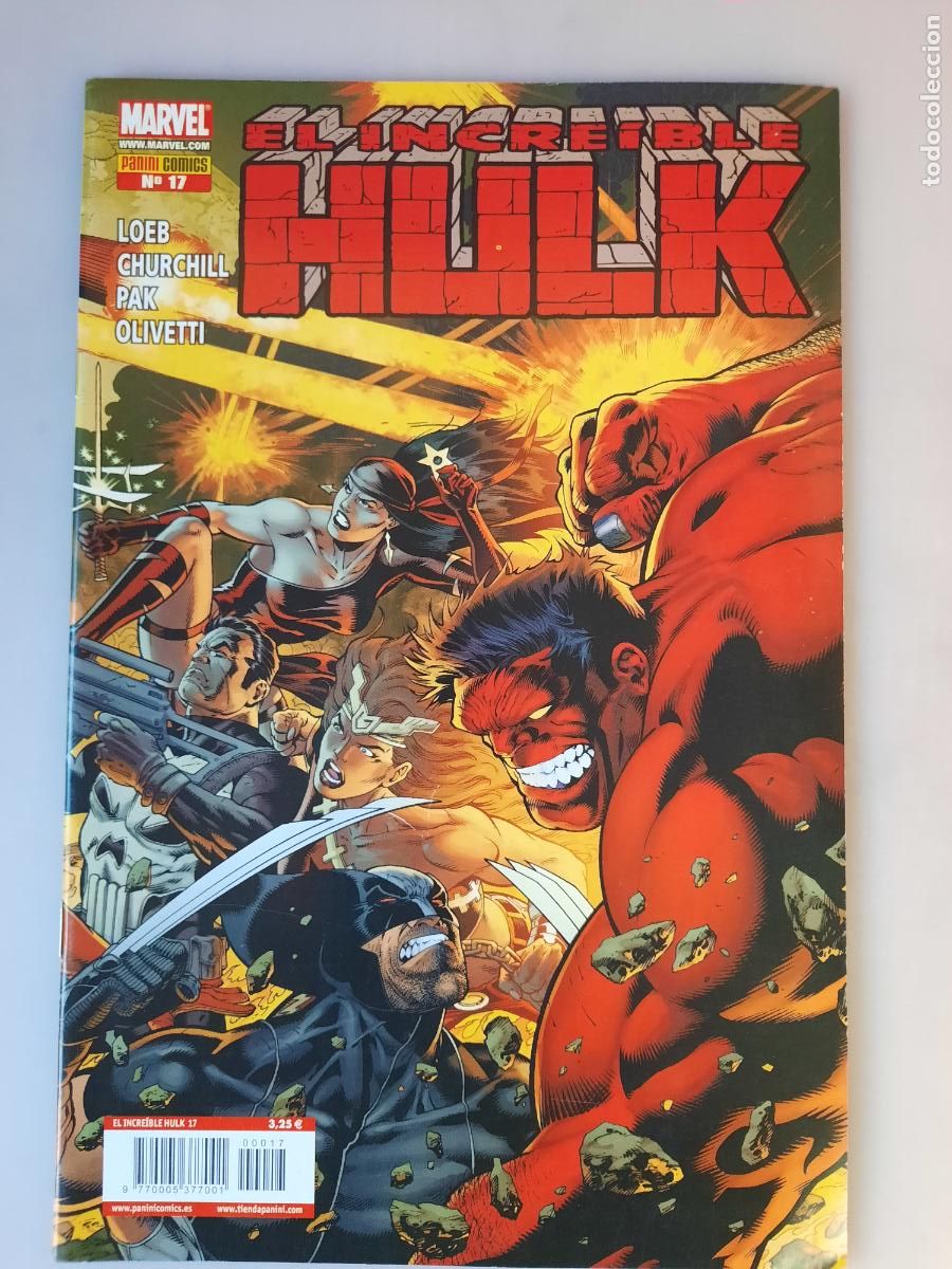 C&oacute;mics: EL INCRE&Iacute;BLE HULK N&ordm; 17 ED. PANINI - Foto 1