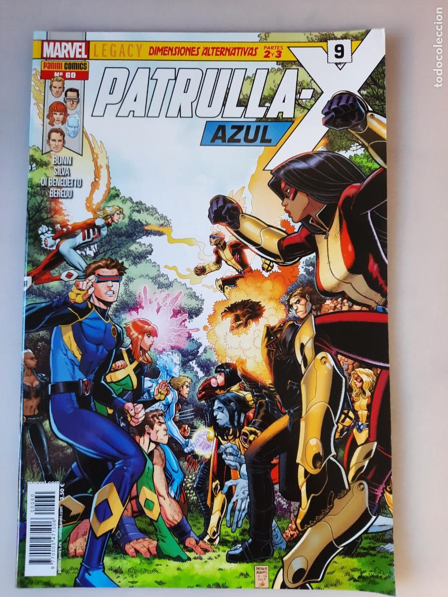 C&oacute;mics: PATRULLA X AZUL N&ordm; 60 -ED. PANINI - Foto 1
