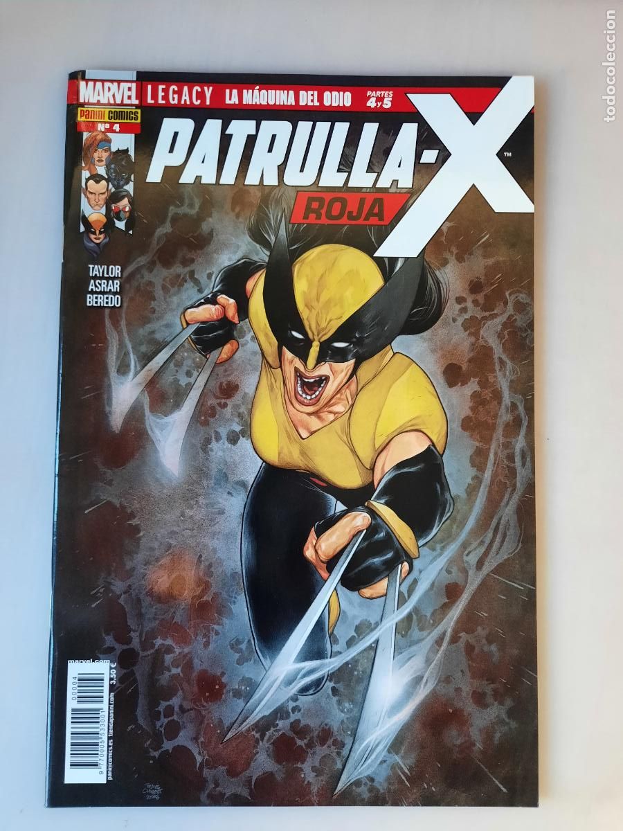 C&oacute;mics: PATRULLA X ROJA N&ordm; 4 -ED. PANINI - Foto 1