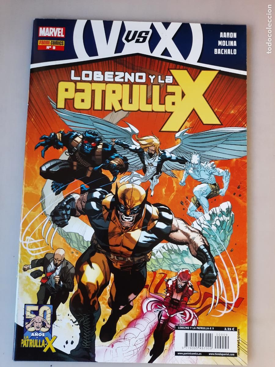 C&oacute;mics: LOBEZNO Y LA PATRULLA X N&ordm; 9 - ED. PANINI - Foto 1