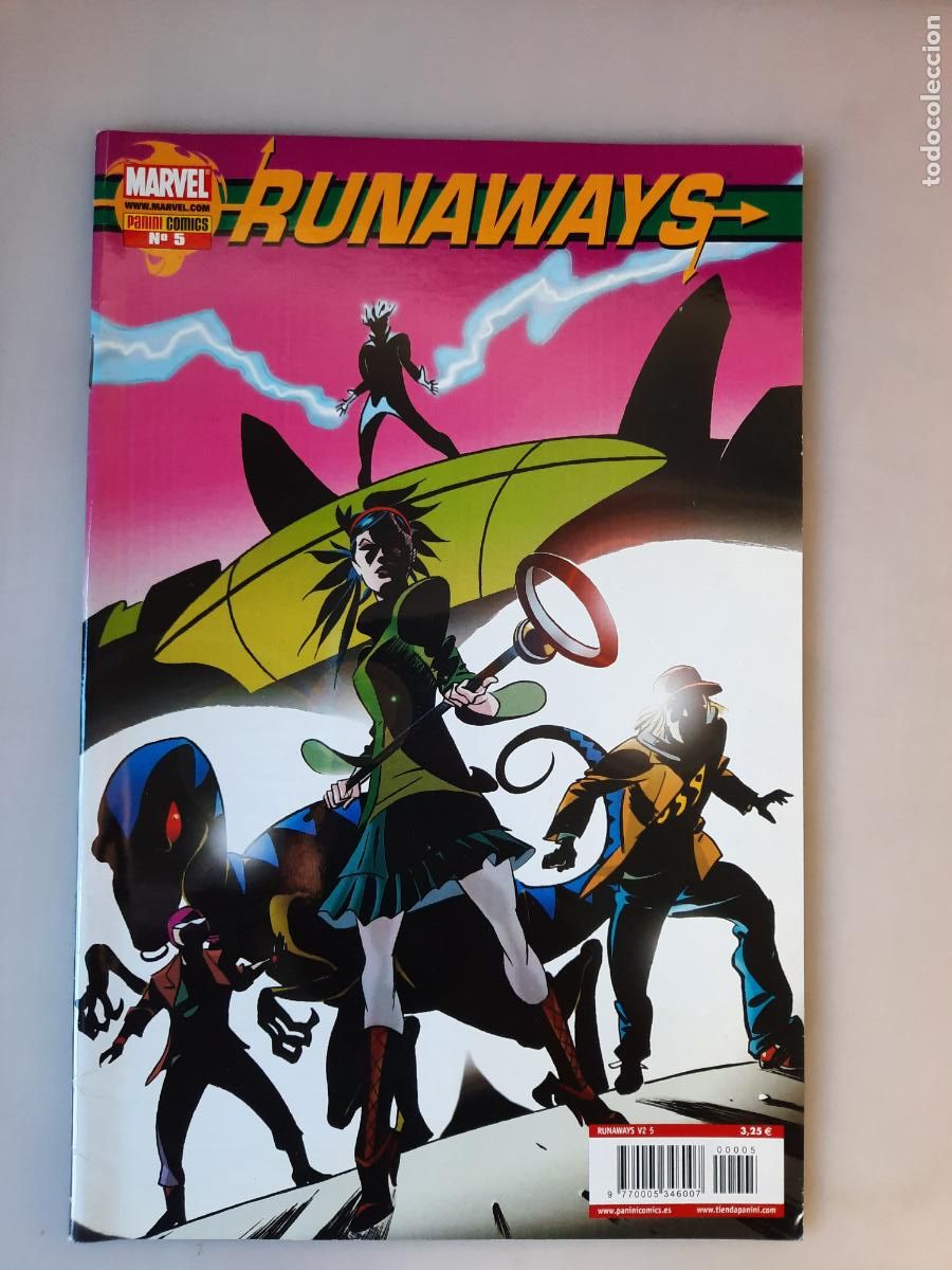 C&oacute;mics: RUNAWAYS N&ordm; 5 V.2 - ED. PANINI - Foto 1