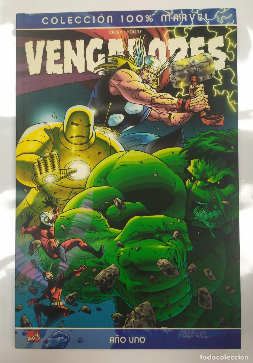 C&oacute;mics: COLECCI&Oacute;N 100% MARVEL. VENGADORES: A&Ntilde;O UNO (2006) - Foto 1