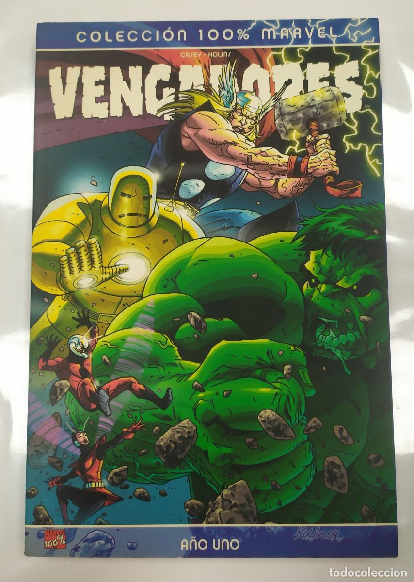 C&oacute;mics: COLECCI&Oacute;N 100% MARVEL. VENGADORES: A&Ntilde;O UNO (2006) - Foto 1
