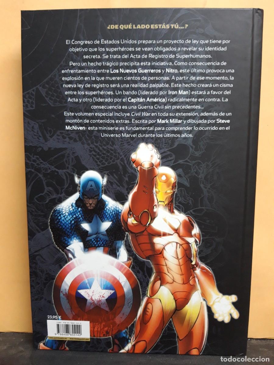 C&oacute;mics: CIVIL WAR. MARVEL DELUXE. PANINI - Foto 2