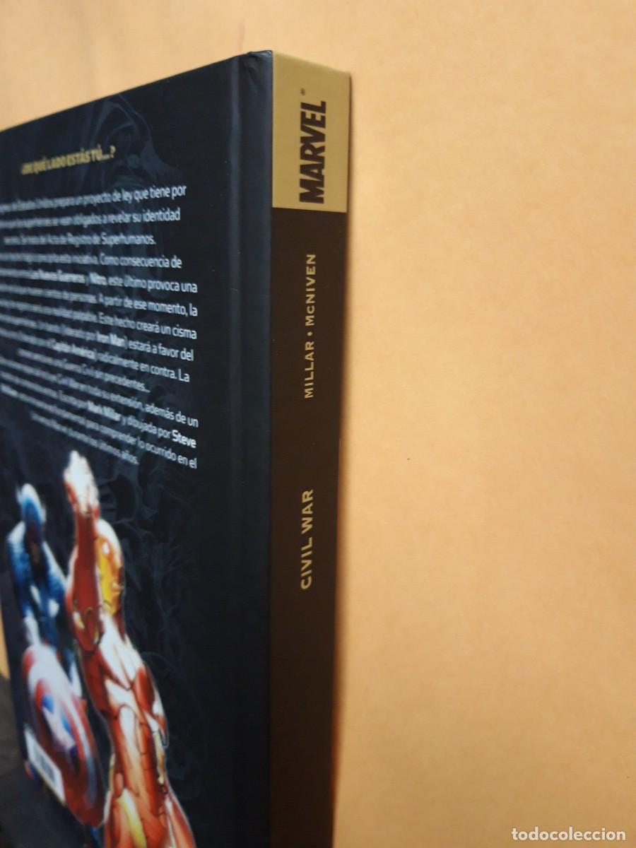 C&oacute;mics: CIVIL WAR. MARVEL DELUXE. PANINI - Foto 3