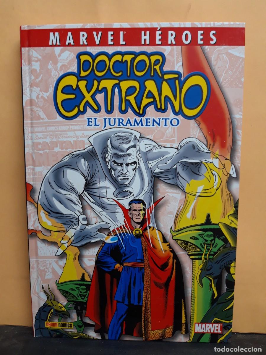 C&oacute;mics: DOCTOR EXTRA&Ntilde;O. EL JURAMENTO. MARVEL H&Eacute;ROES. PANINI - Foto 1