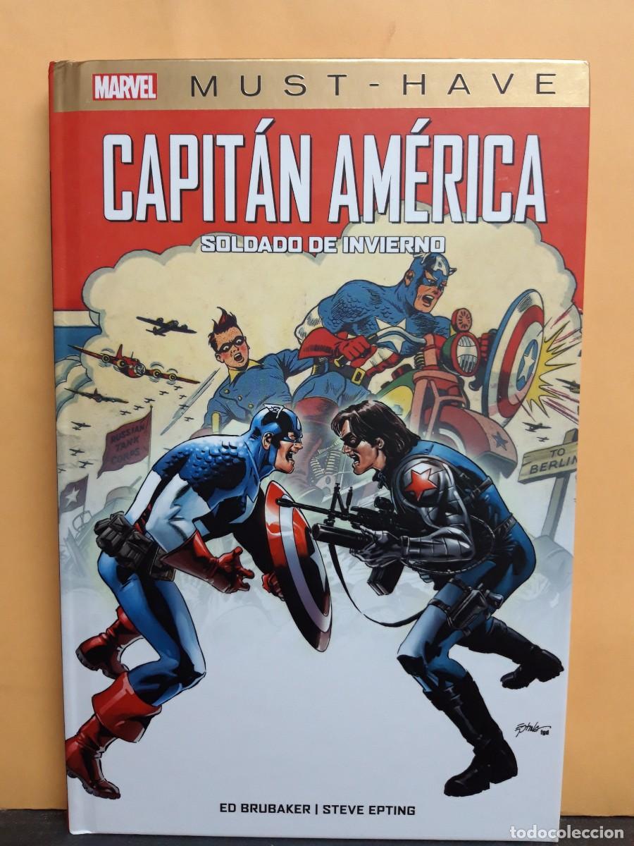 C&oacute;mics: CAPIT&Aacute;N AM&Eacute;RICA. SOLDADO DE INVIERNO. MARVEL MUST-HAVE. PANINI - Foto 1