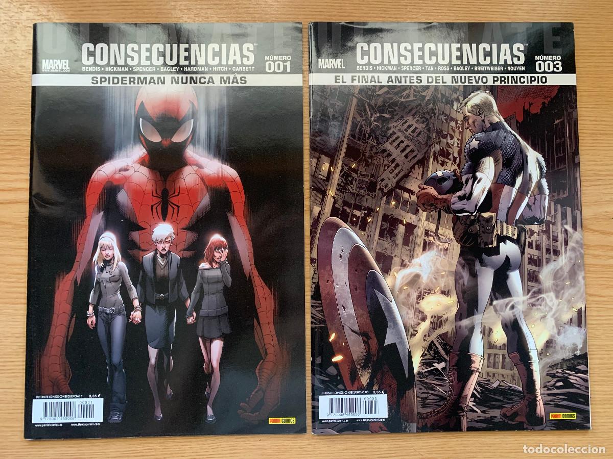 C&oacute;mics: Ultimate Consecuencias n&ordm;s 1 y 3 - A1 - Foto 1