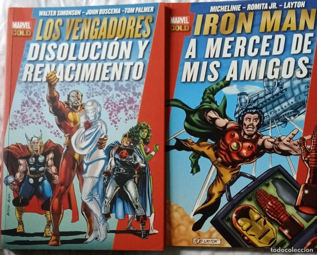 C&oacute;mics: Los vengadores e ironman - marvel gold - Foto 1