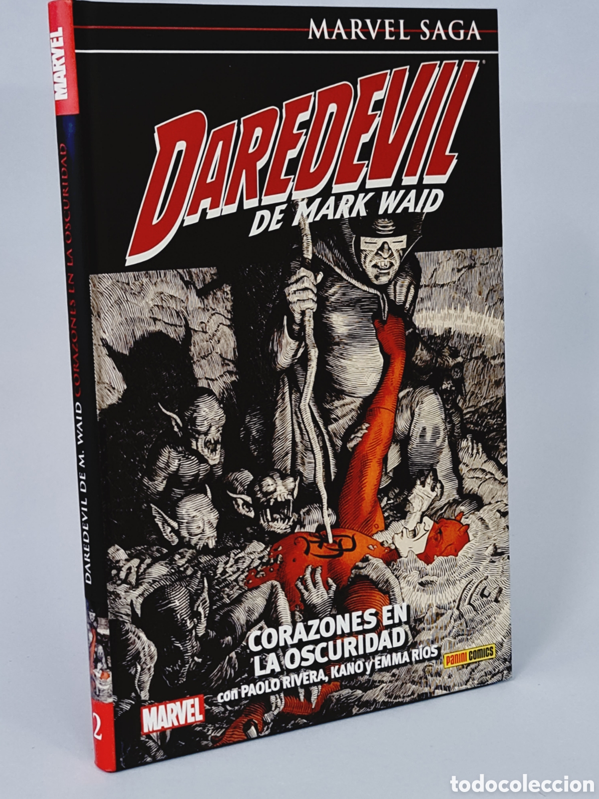 C&oacute;mics: DE KIOSCO DAREDEVIL 2 CORAZONES EN LA OSCURIDAD MARVEL COMICS PANINI - Foto 1