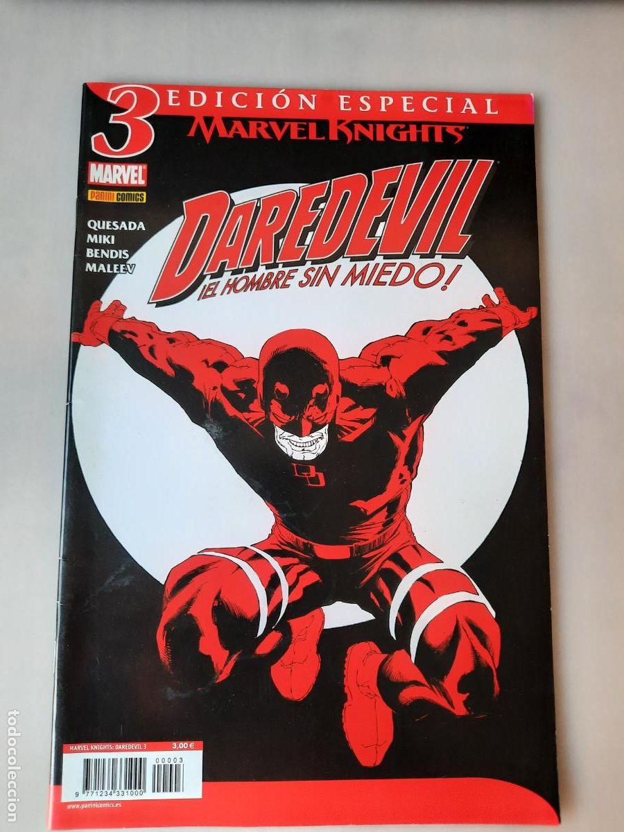 C&oacute;mics: MARVEL KNIGHTS: DAREDEVIL N&ordm; 3 - VOL. 3 - ED. PANINI - Foto 1
