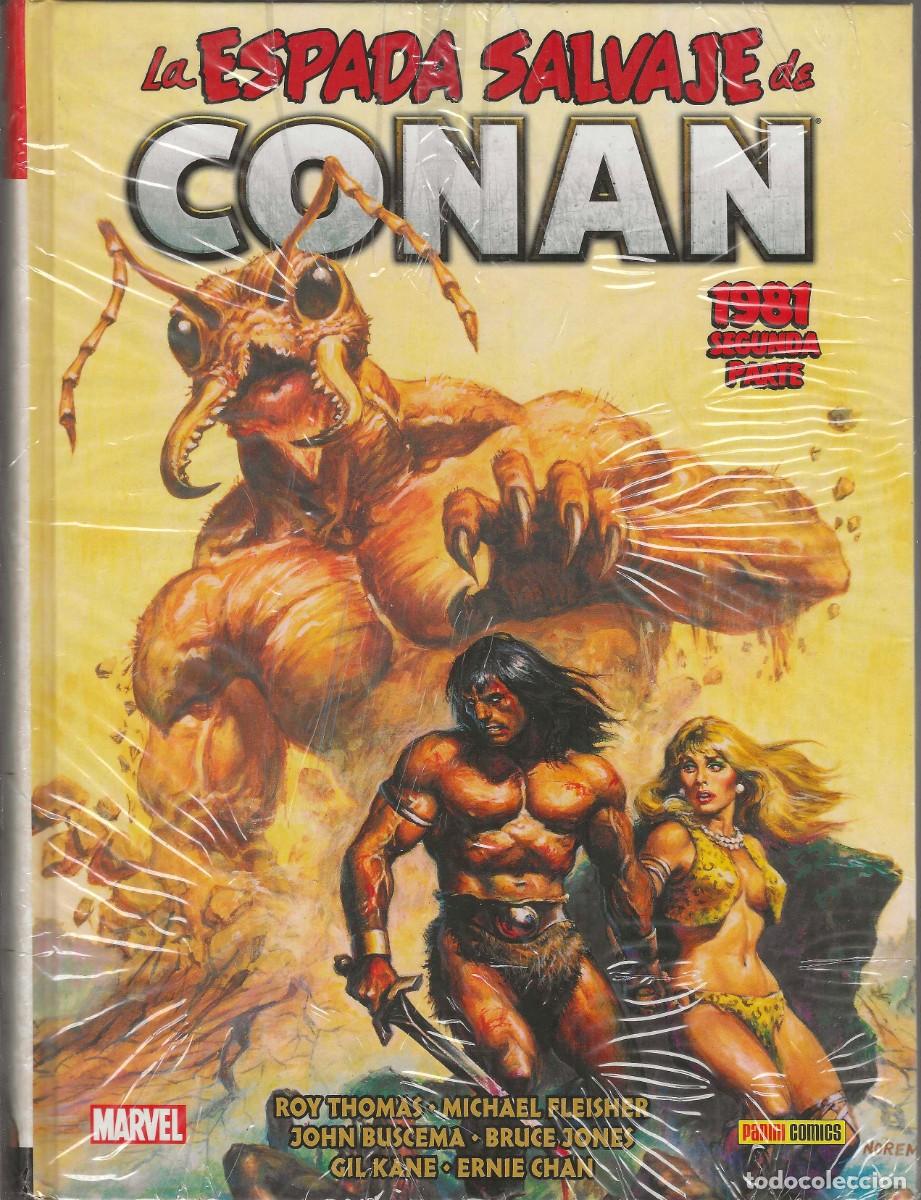 C&oacute;mics: PANINI -- LA ESPADA SALVAJE DE CONAN -- 1981 SEGUNDA PARTE - Foto 1