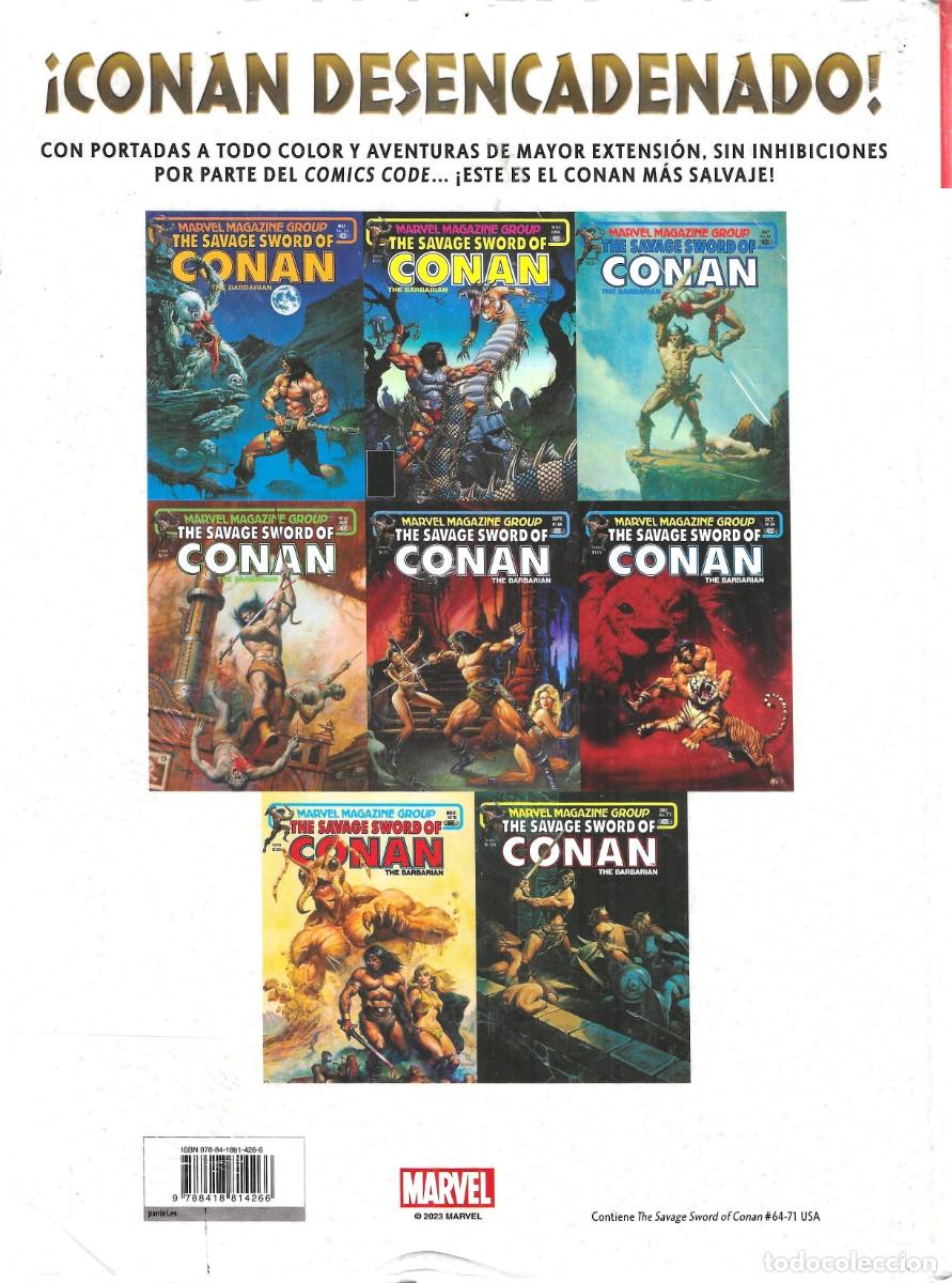 C&oacute;mics: PANINI -- LA ESPADA SALVAJE DE CONAN -- 1981 SEGUNDA PARTE - Foto 2