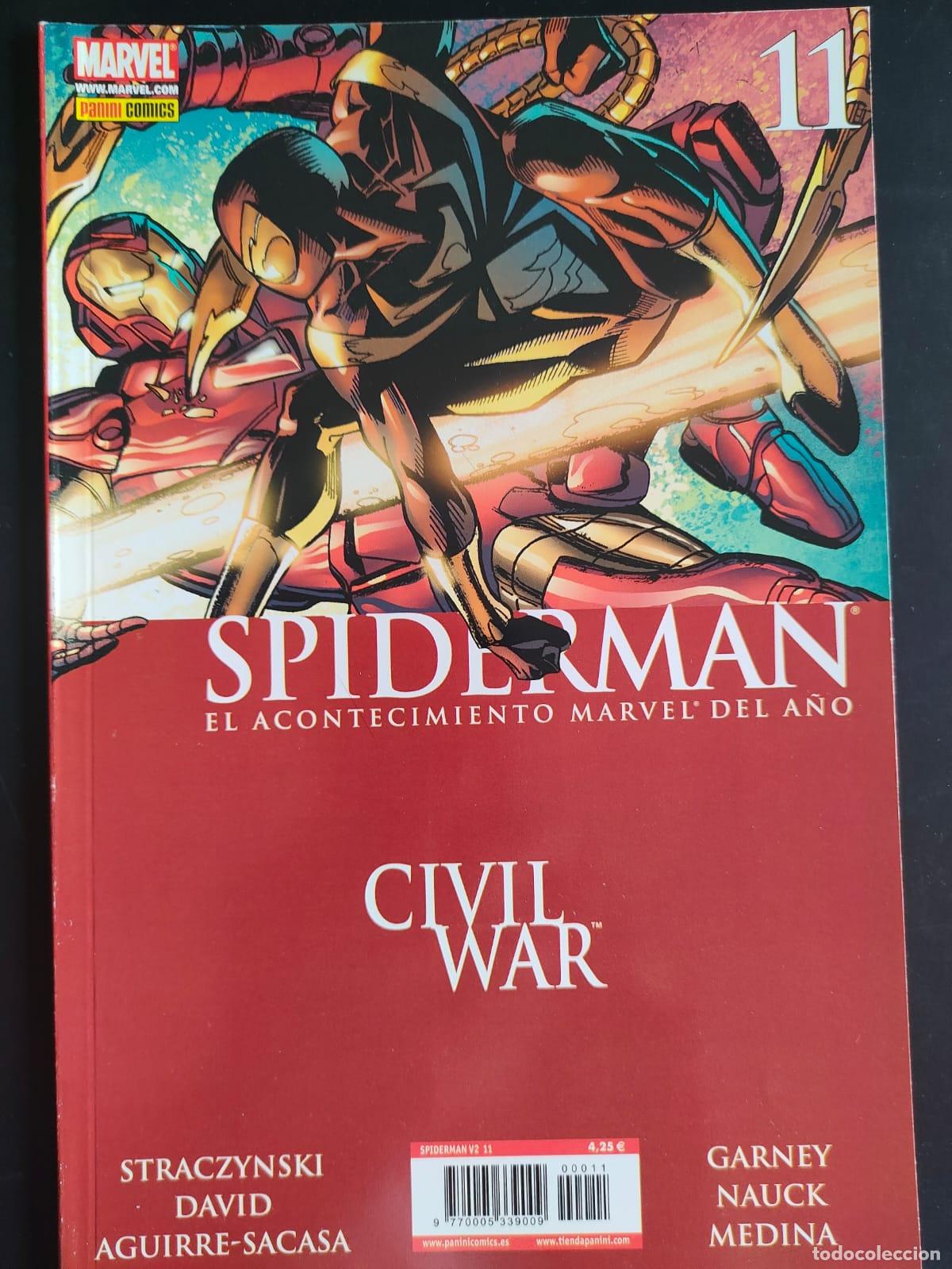 C&oacute;mics: SPIDERMAN CIVIL WAR NUMERO 11 - Foto 1