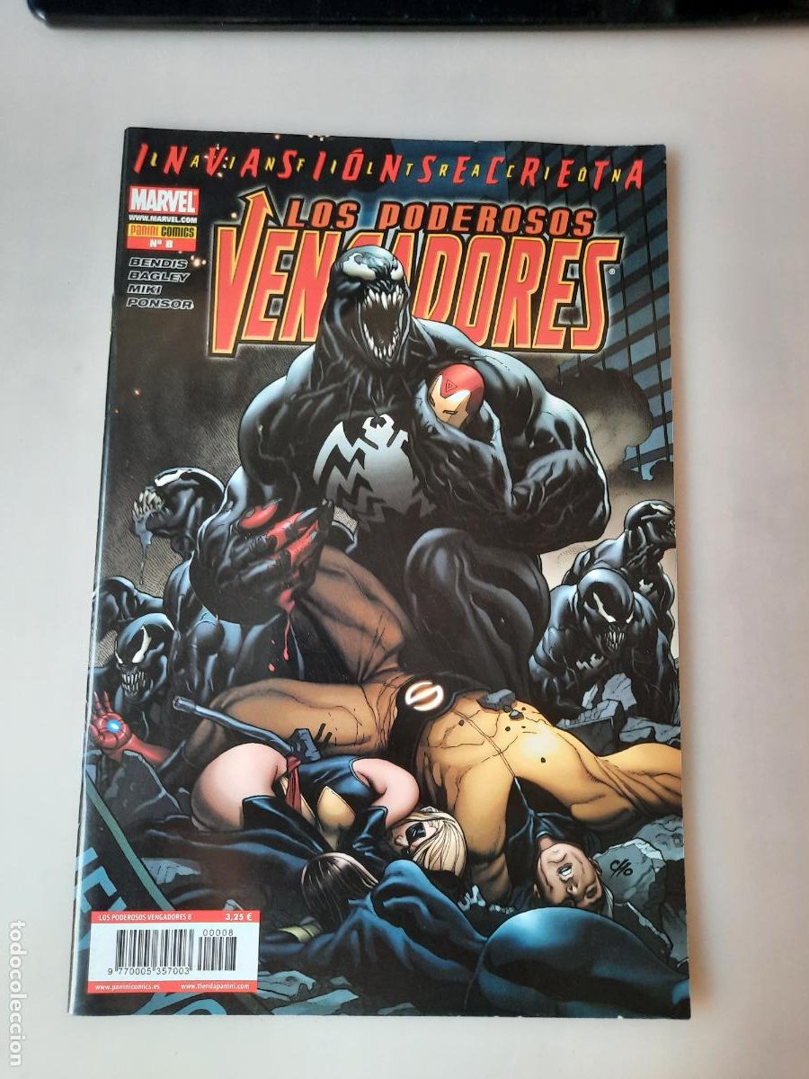 C&oacute;mics: LOS PODEROSOS VENGADORES N&ordm; 8 - ED. PANINI - Foto 1
