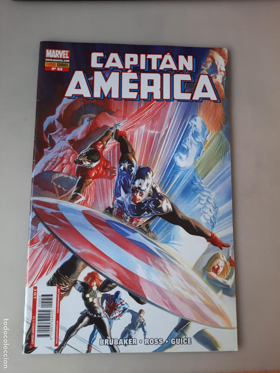 C&oacute;mics: CAPIT&Aacute;N AM&Eacute;RICA N&ordm; 53 V.7 - ED. PANINI - Foto 1