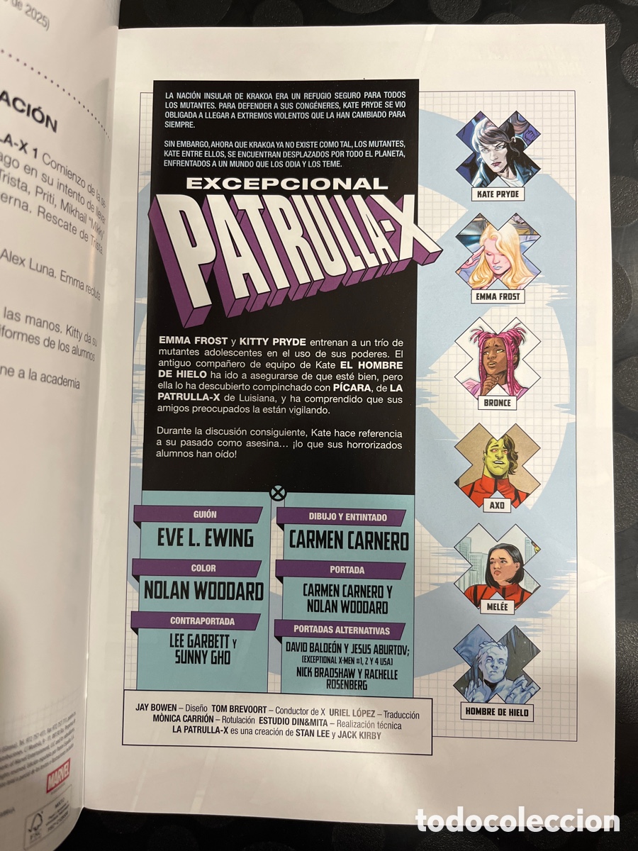 C&oacute;mics: EXCEPCIONAL PATRULLA X N.5 LA LLAMADA DEL DEBER ( 2025/&hellip; ) - Foto 3